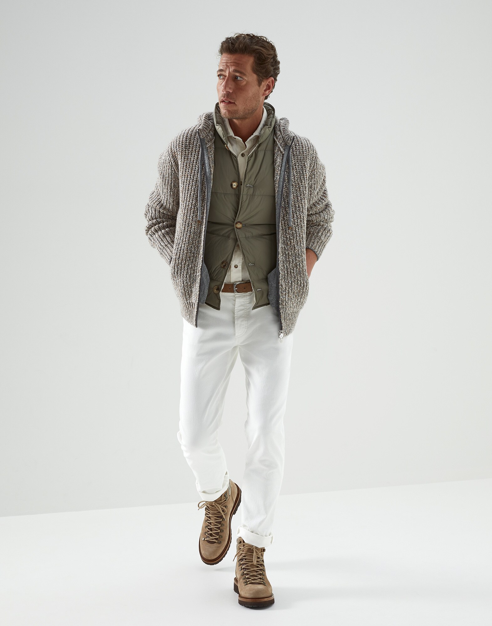 Down Vest - Full look