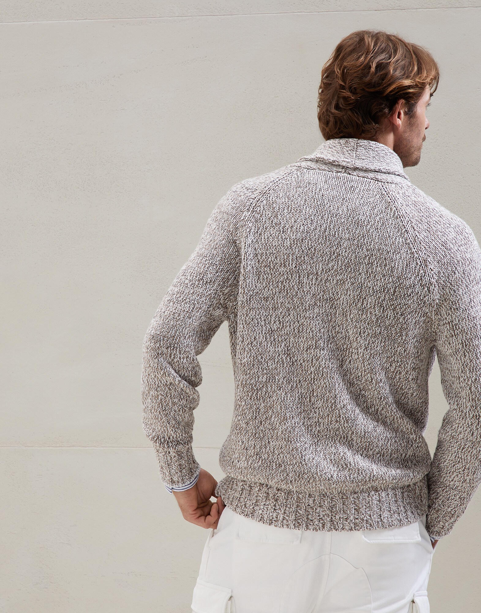 Button-front Cardigan - Back view