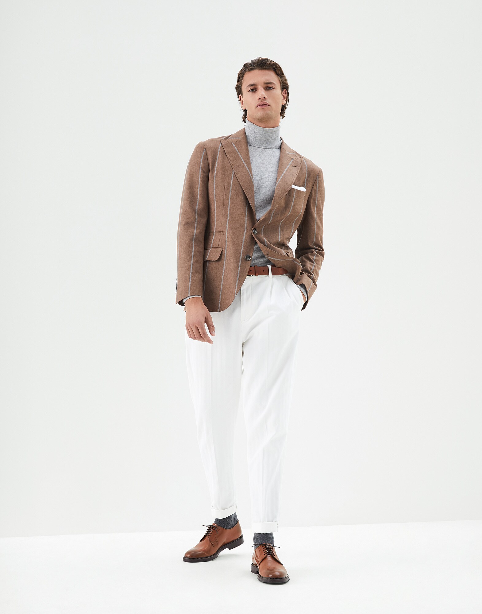 High Neck Sweater - Look