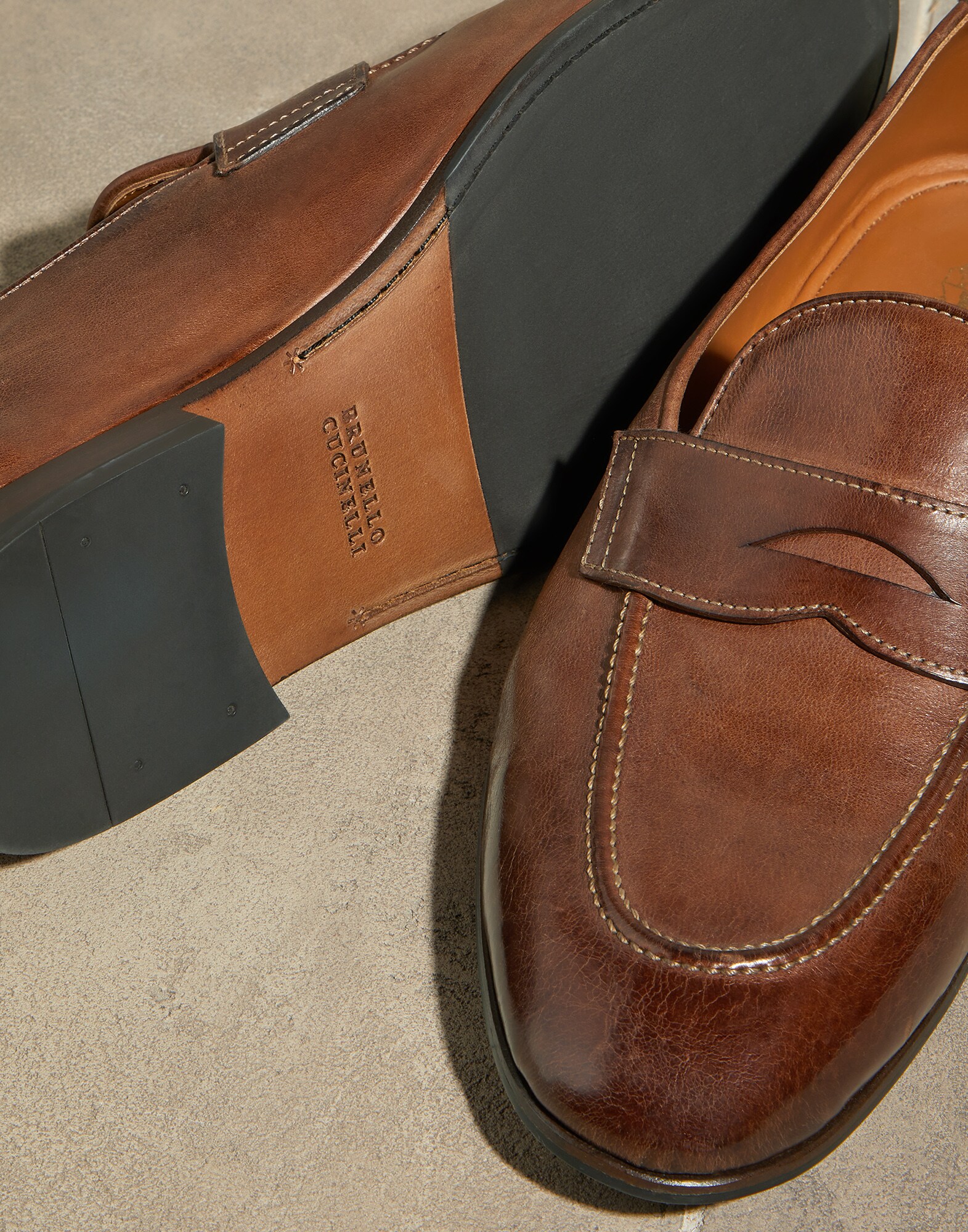 Penny loafers Mud Man - Brunello Cucinelli