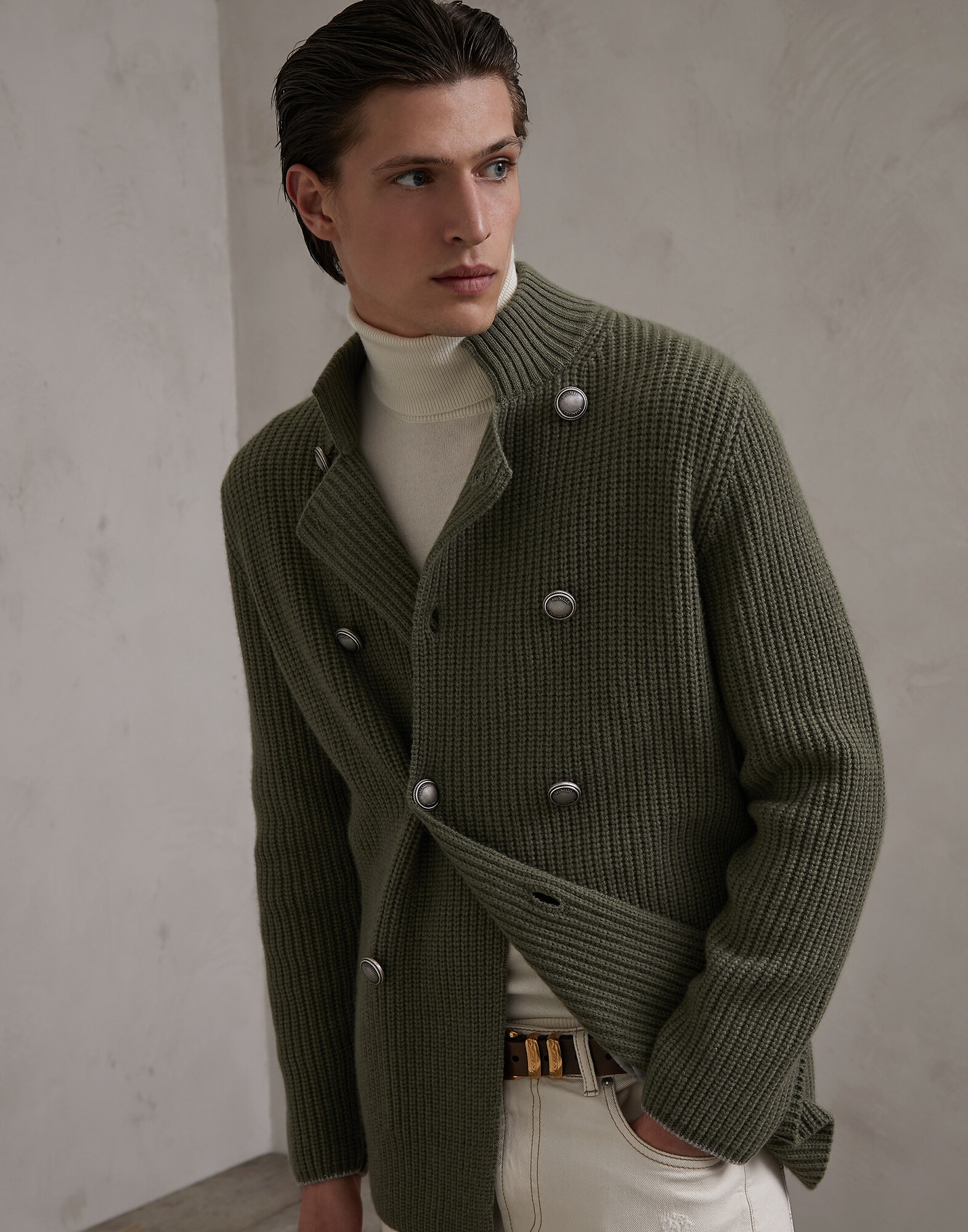 Button-front Cardigan - Editorial