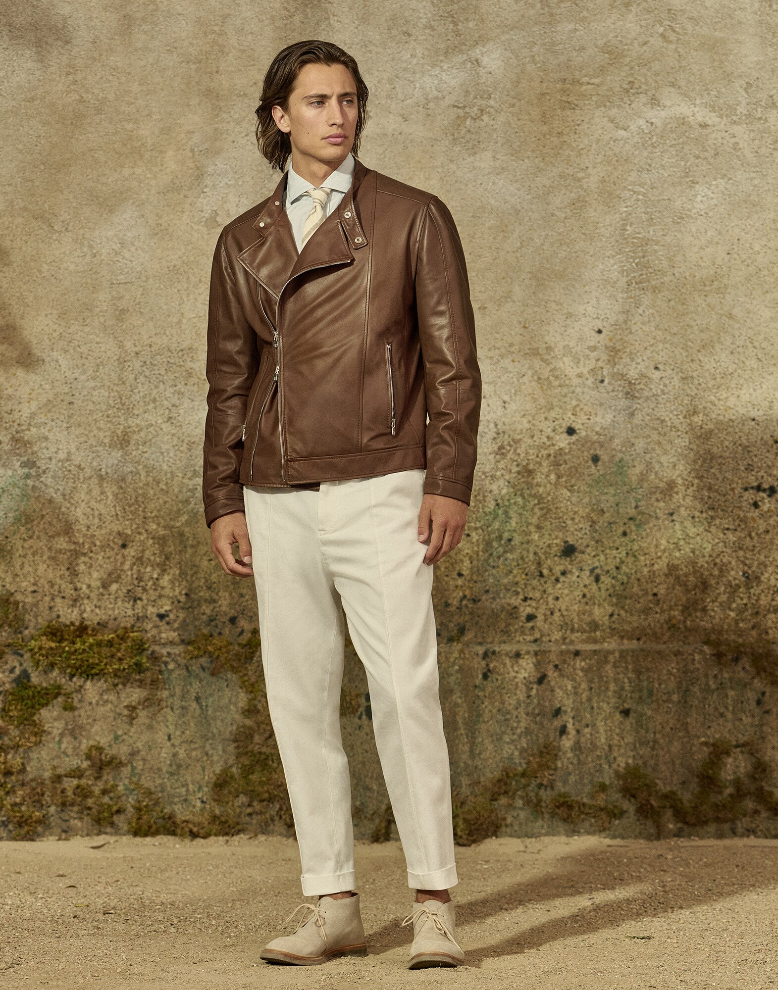 Boots mi-hautes Sable Homme - Brunello Cucinelli