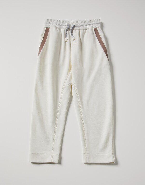 French terry trousers Off-White Boy - Brunello Cucinelli 