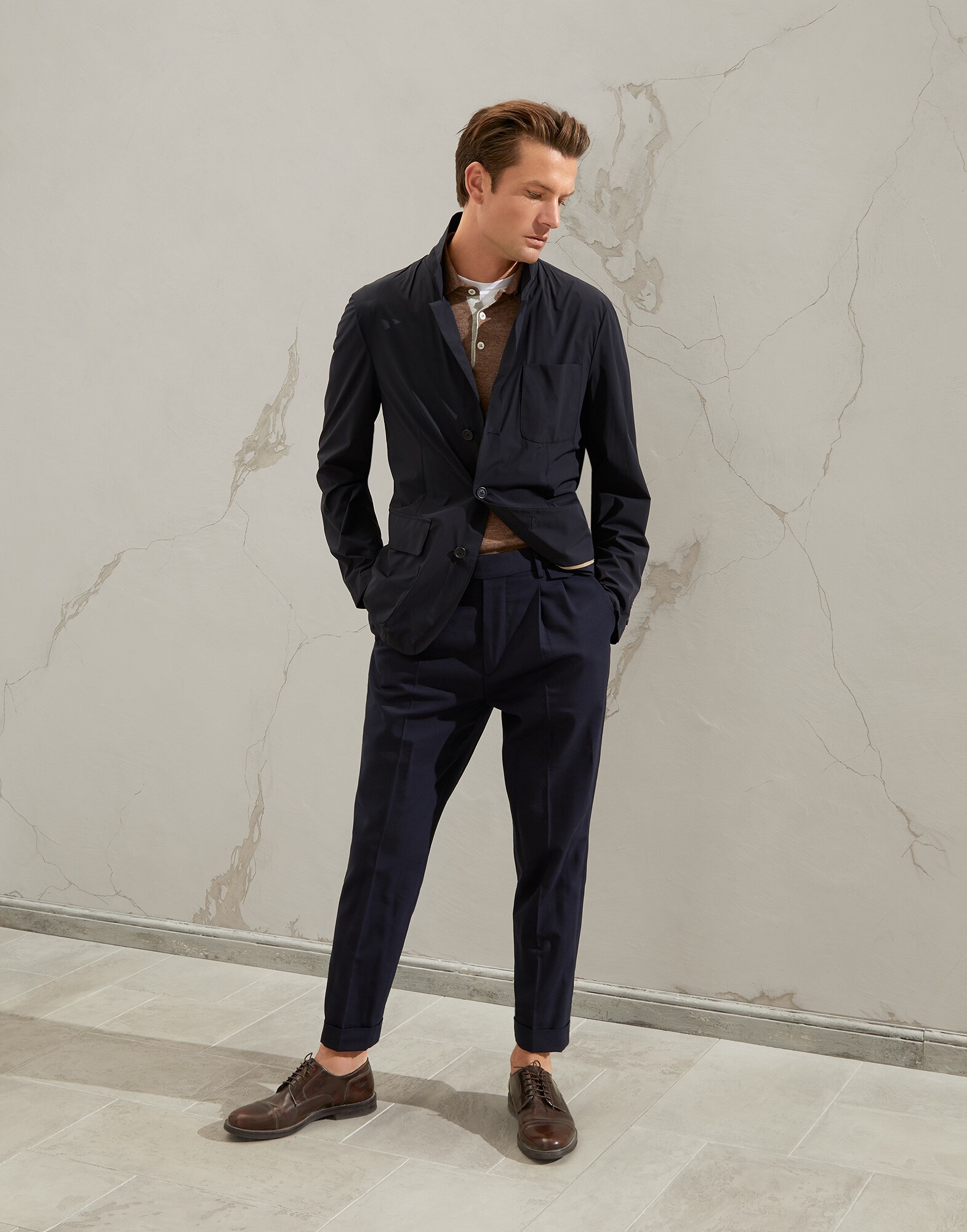 Polo-Style Sweater - Look