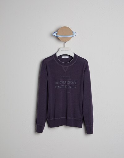 Pullover mit Rundhalsausschnitt - Vorderansicht