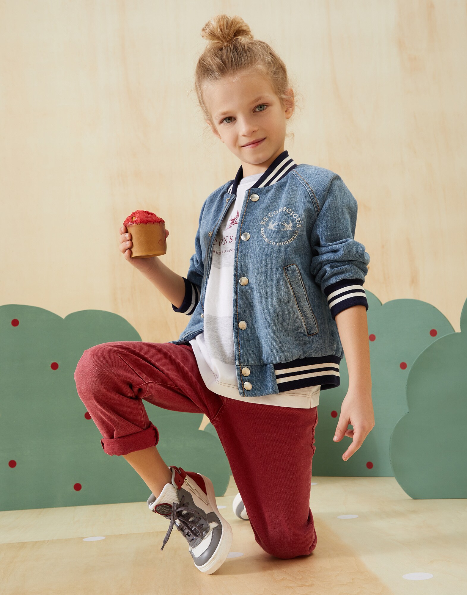 Pantalon en Denim - Vue tenue complète