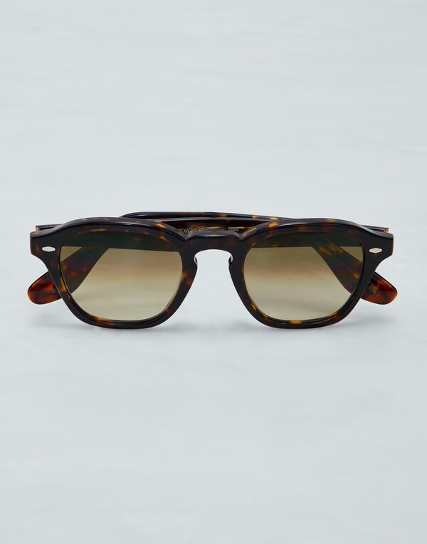 Peppe - photochromic lenses Brown Tortoise Eyewear - Brunello Cucinelli