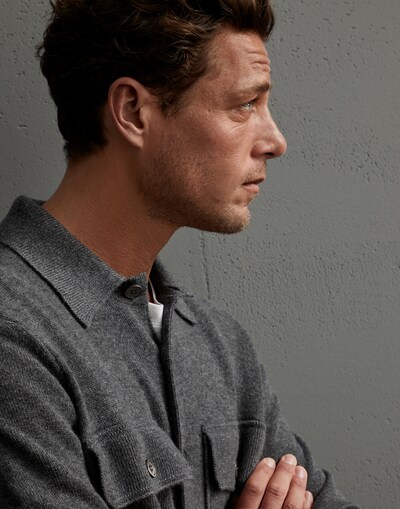 Button-front Cardigan - Detail view