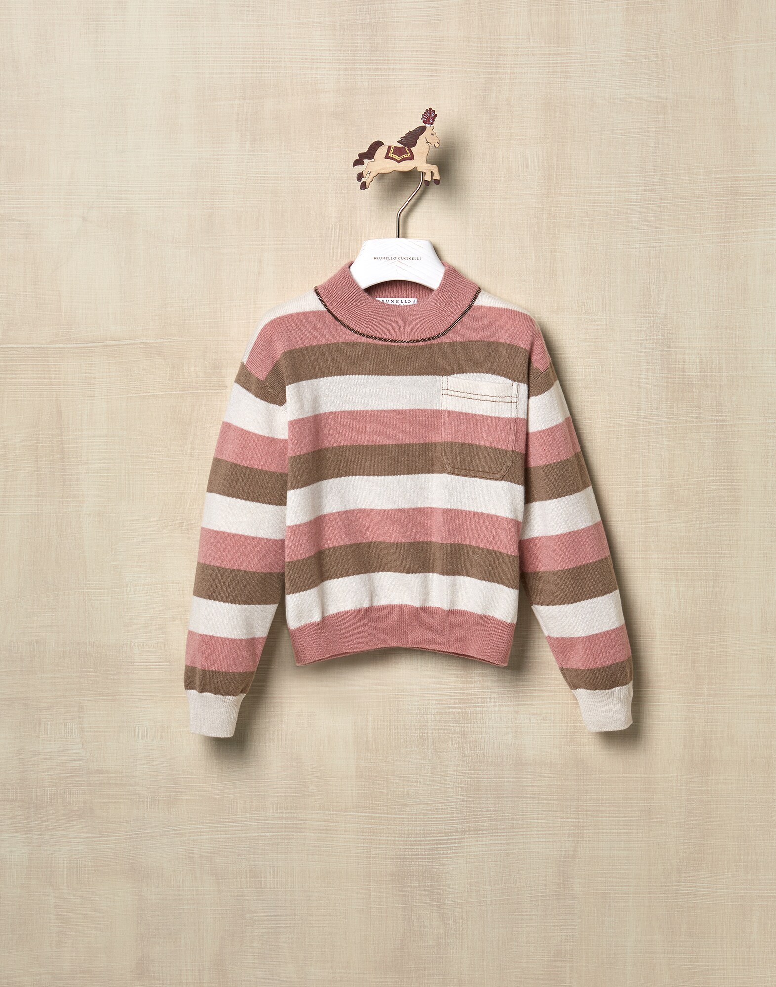 High Neck Sweater - Front view