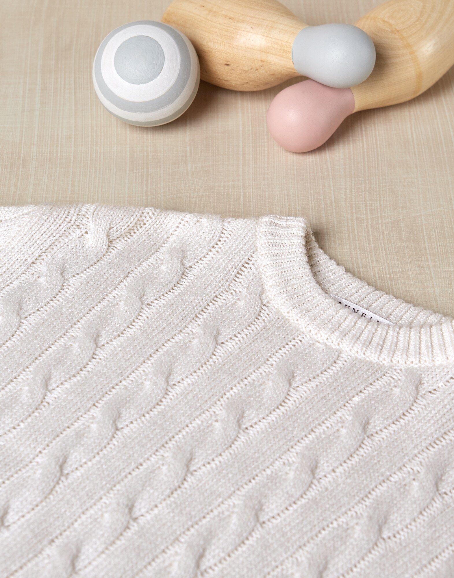 Crewneck Sweater White Girl 0 - Brunello Cucinelli