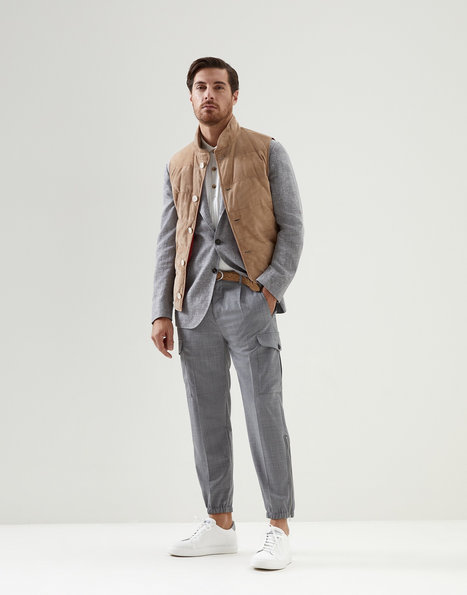 Polo-Style Sweater - Full look