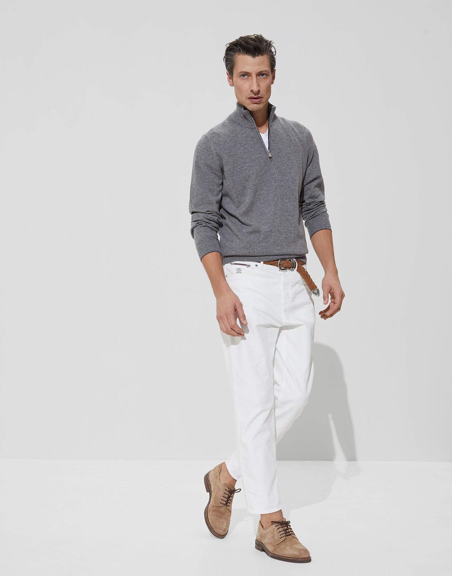 High Neck Sweater - Look