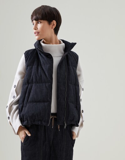 Down Vest - Front view