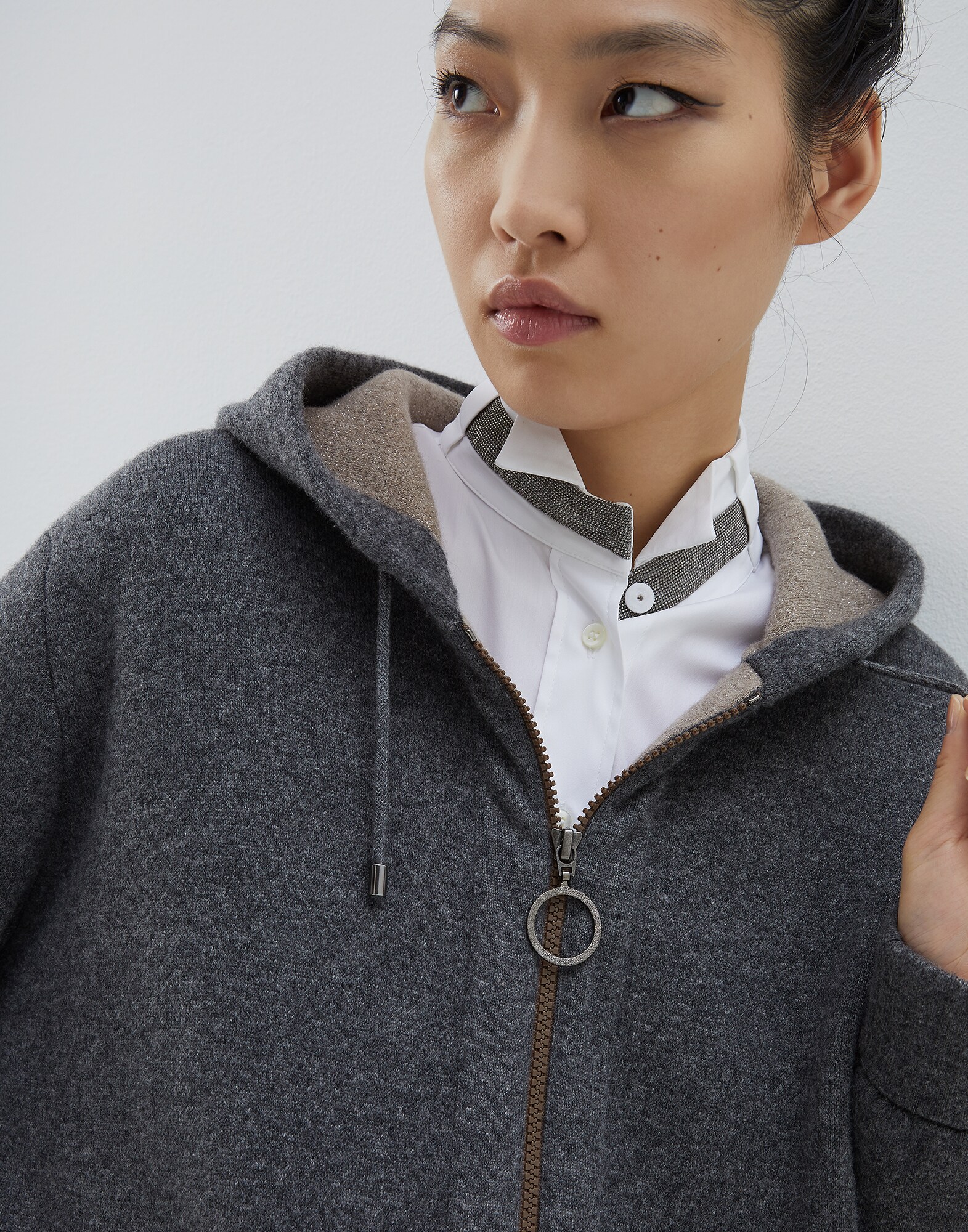 Cardigan Lead Woman 3 - Brunello Cucinelli
