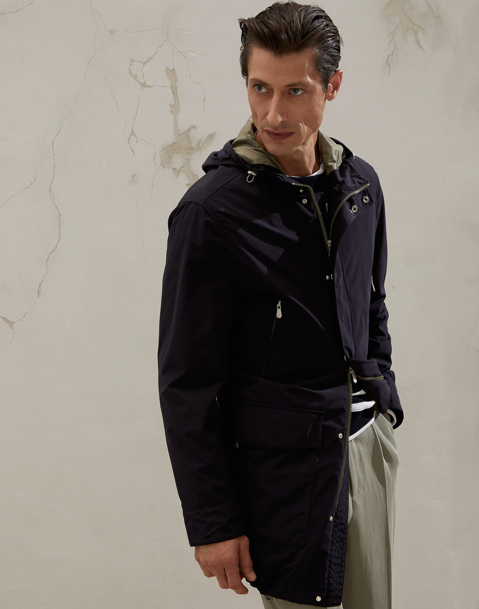 water resistant parka mens