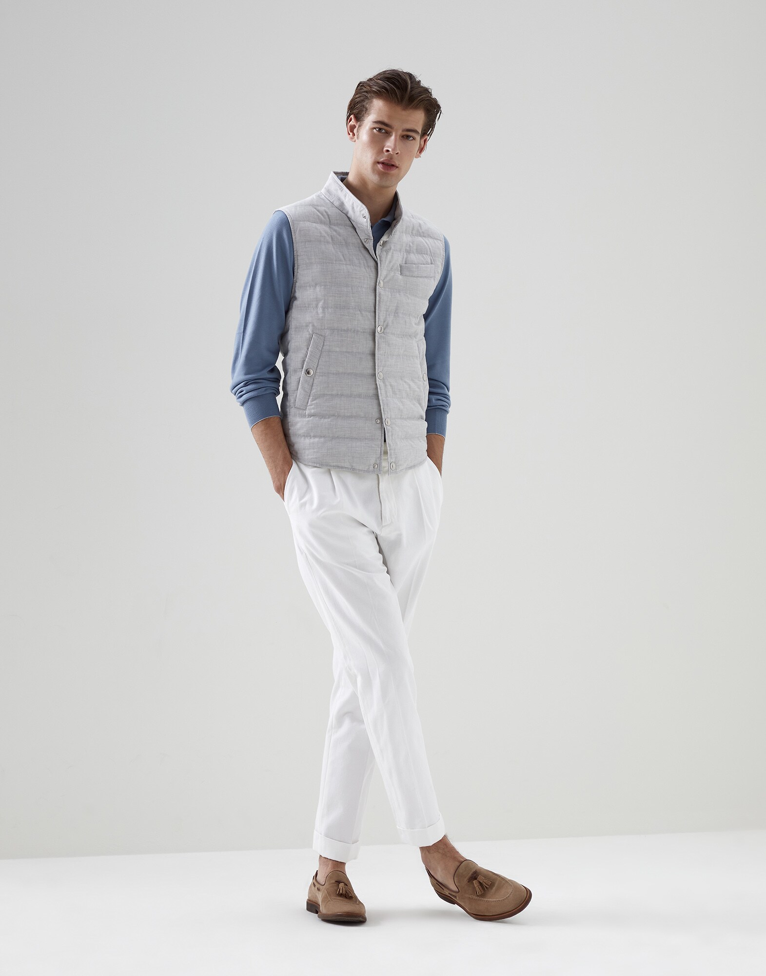Pull Style Polo - Vue tenue complète