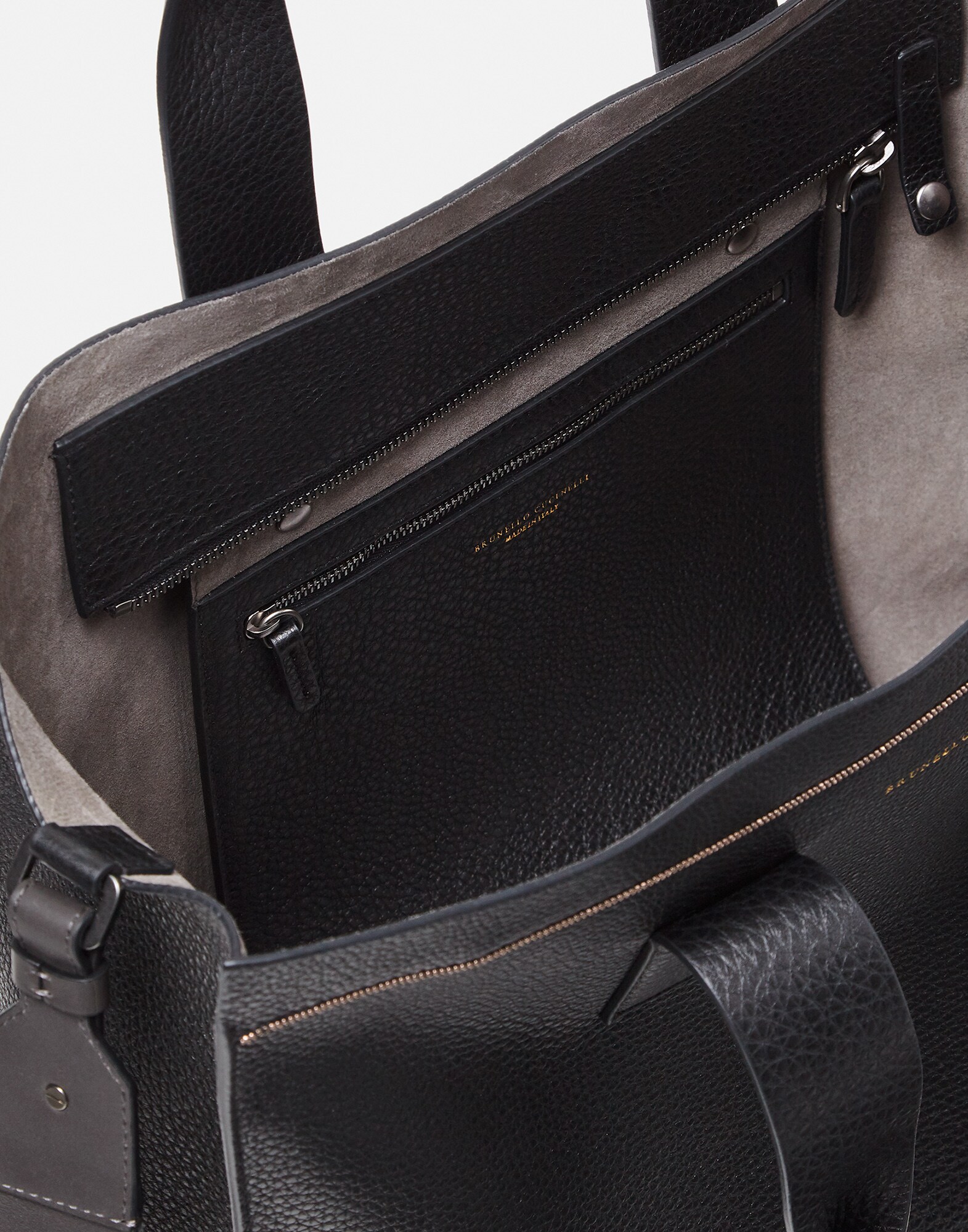 Shopper Schwarz Damen 3 - Brunello Cucinelli