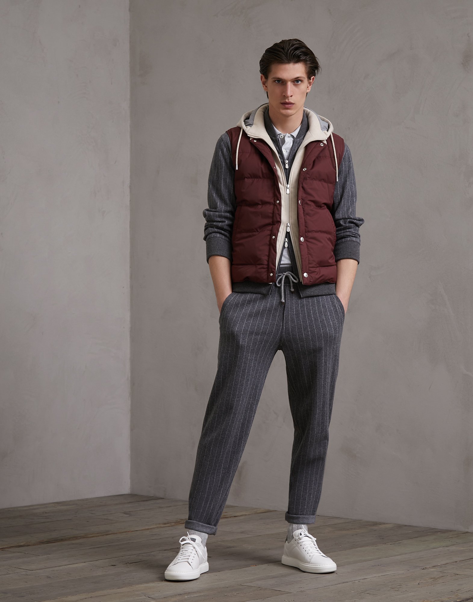 Sweatshirt Lead Man 3 - Brunello Cucinelli