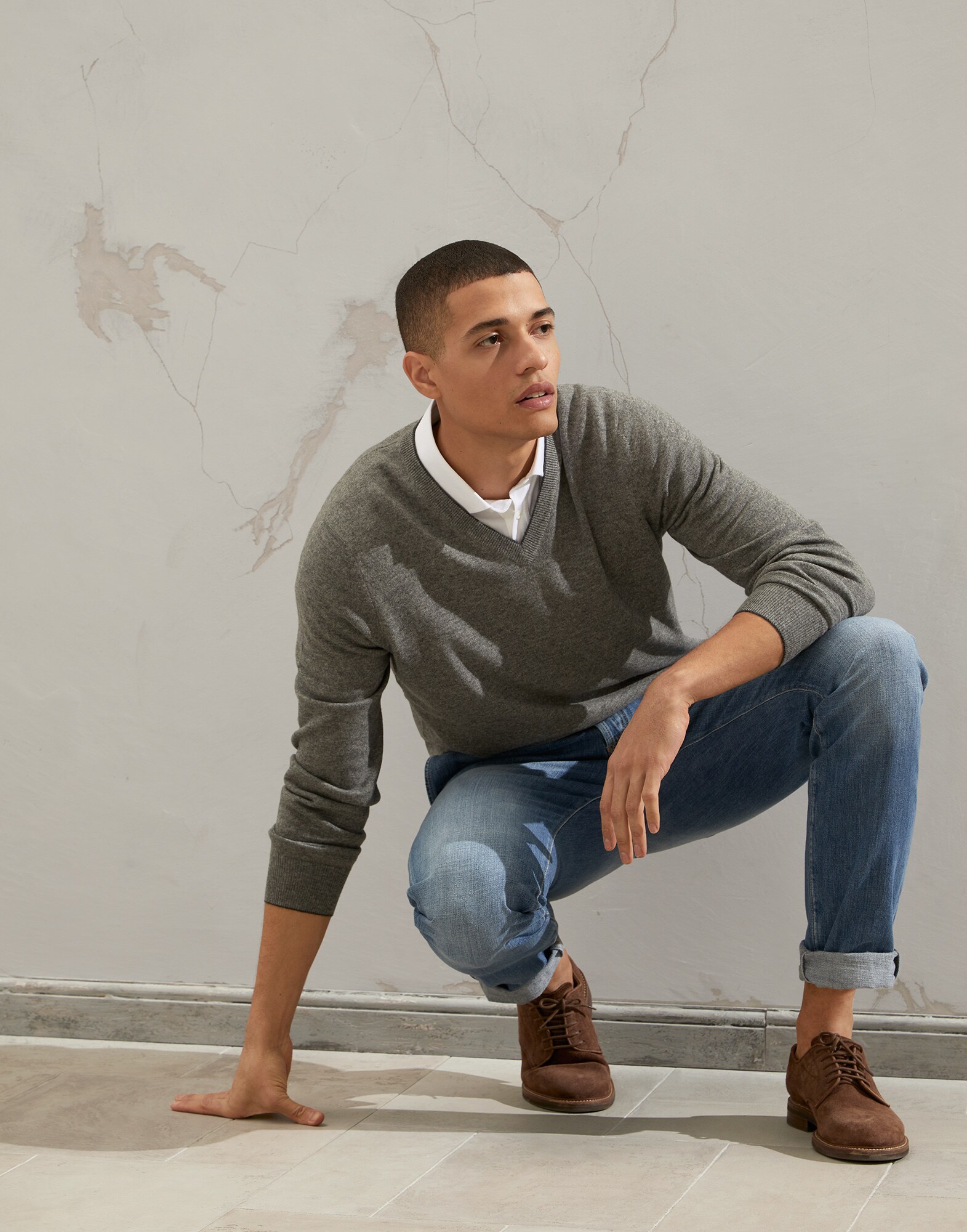 V-neck - Full look