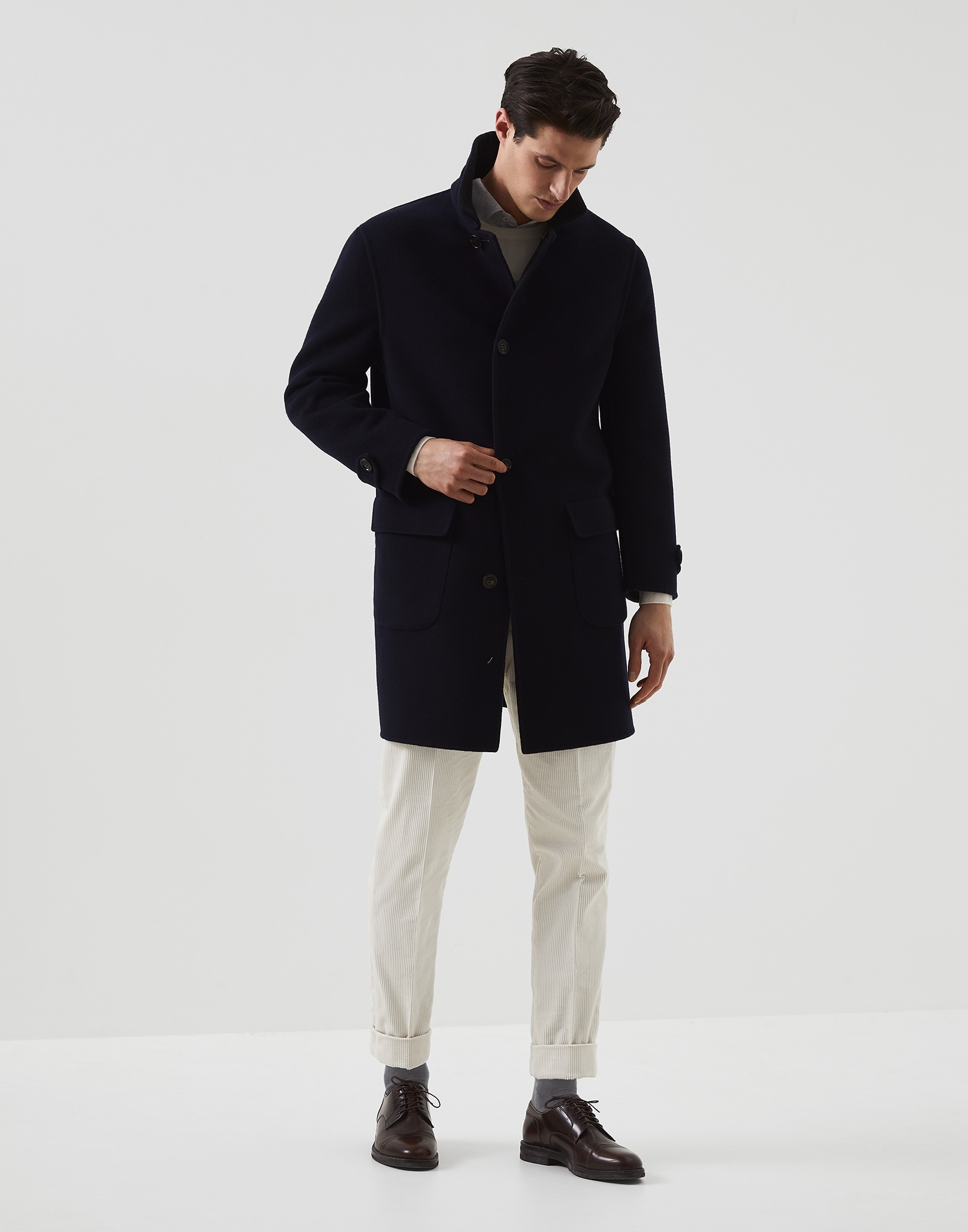 gavin compact melton jacket