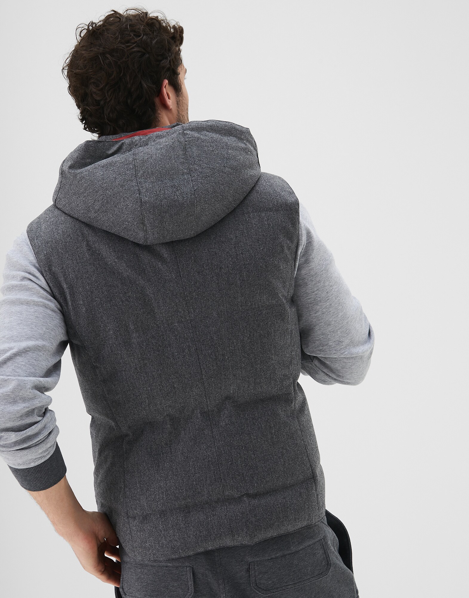 Down Sleeveless Jacket - Back