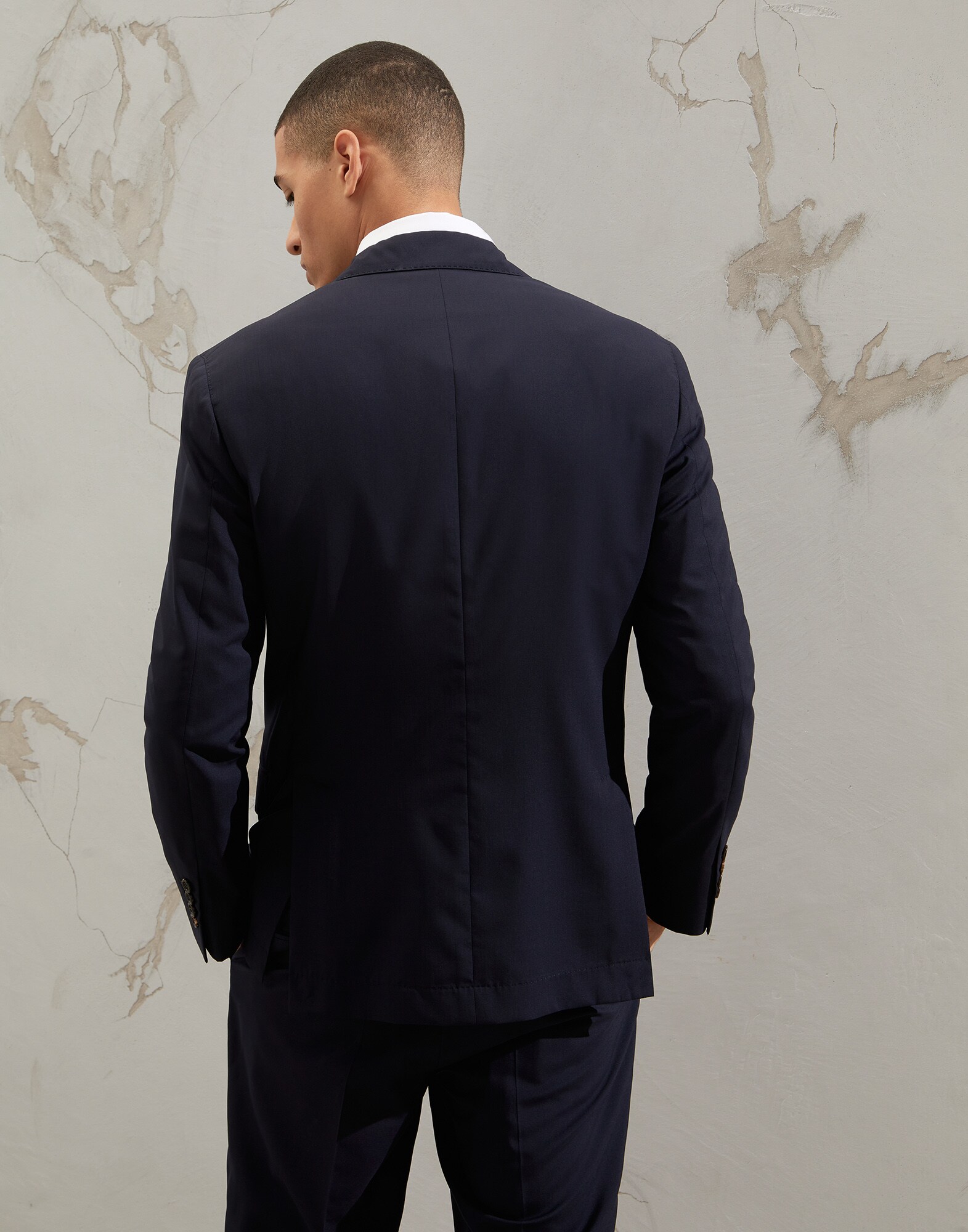 Single Breasted Blazer - Back