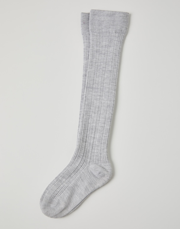 Knit knee length socks Pebble Girl - Brunello Cucinelli 
