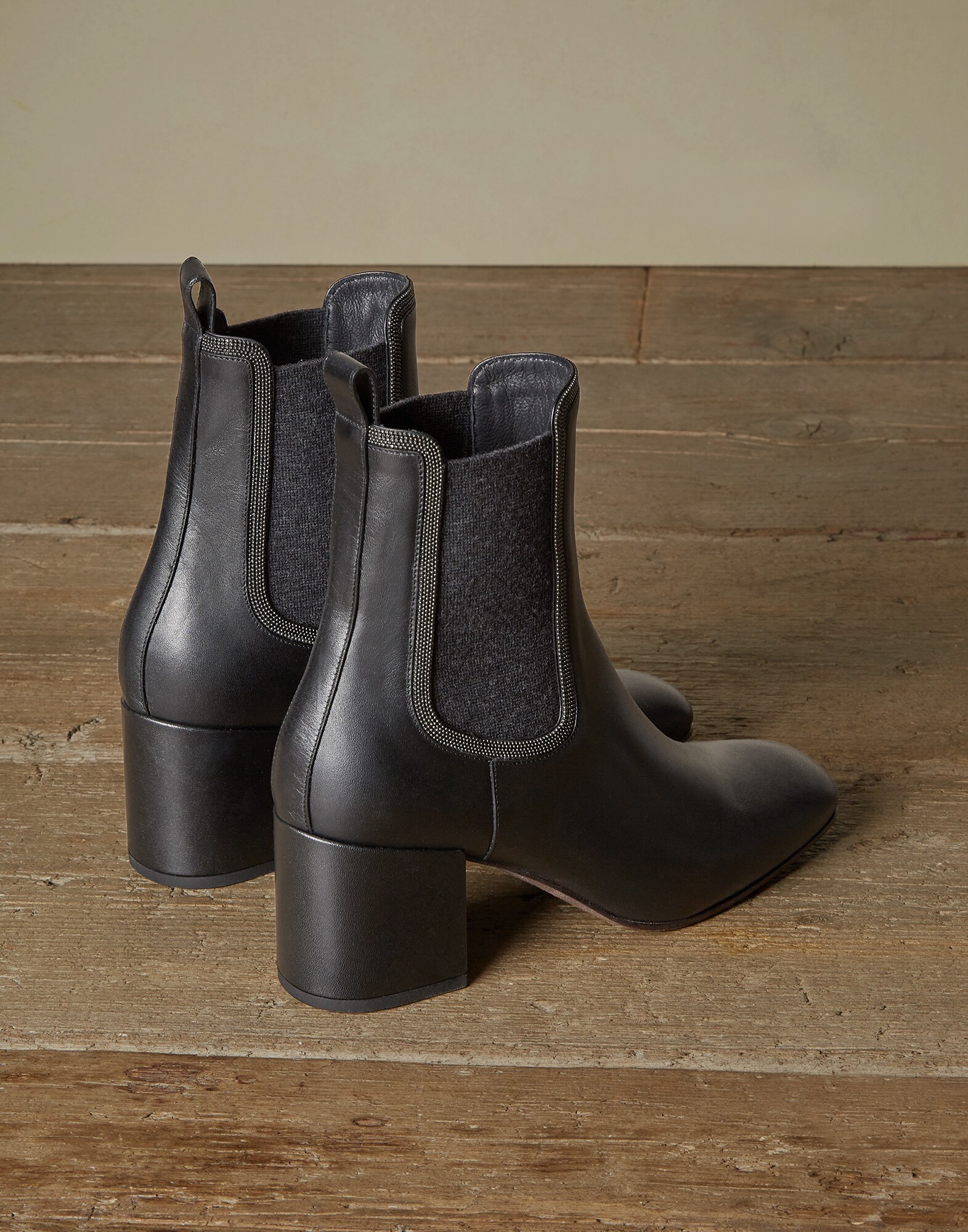 Mid Calf Boots - Back