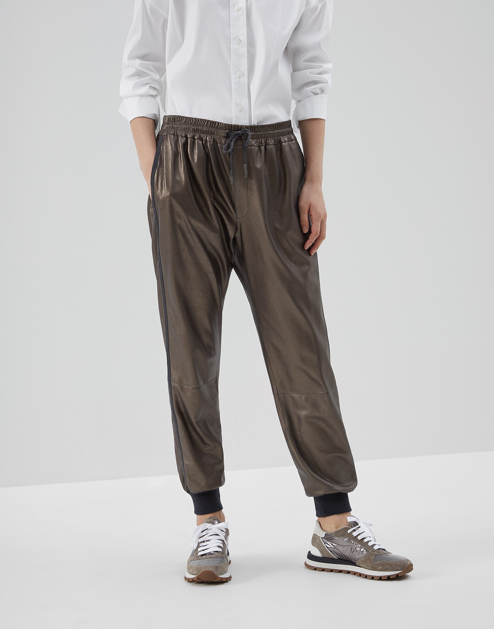 Leather Trousers - Front