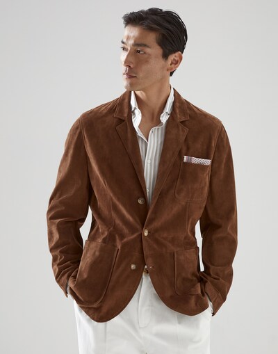 Vêtement d’extérieur style veste Marron Homme - Brunello Cucinelli 