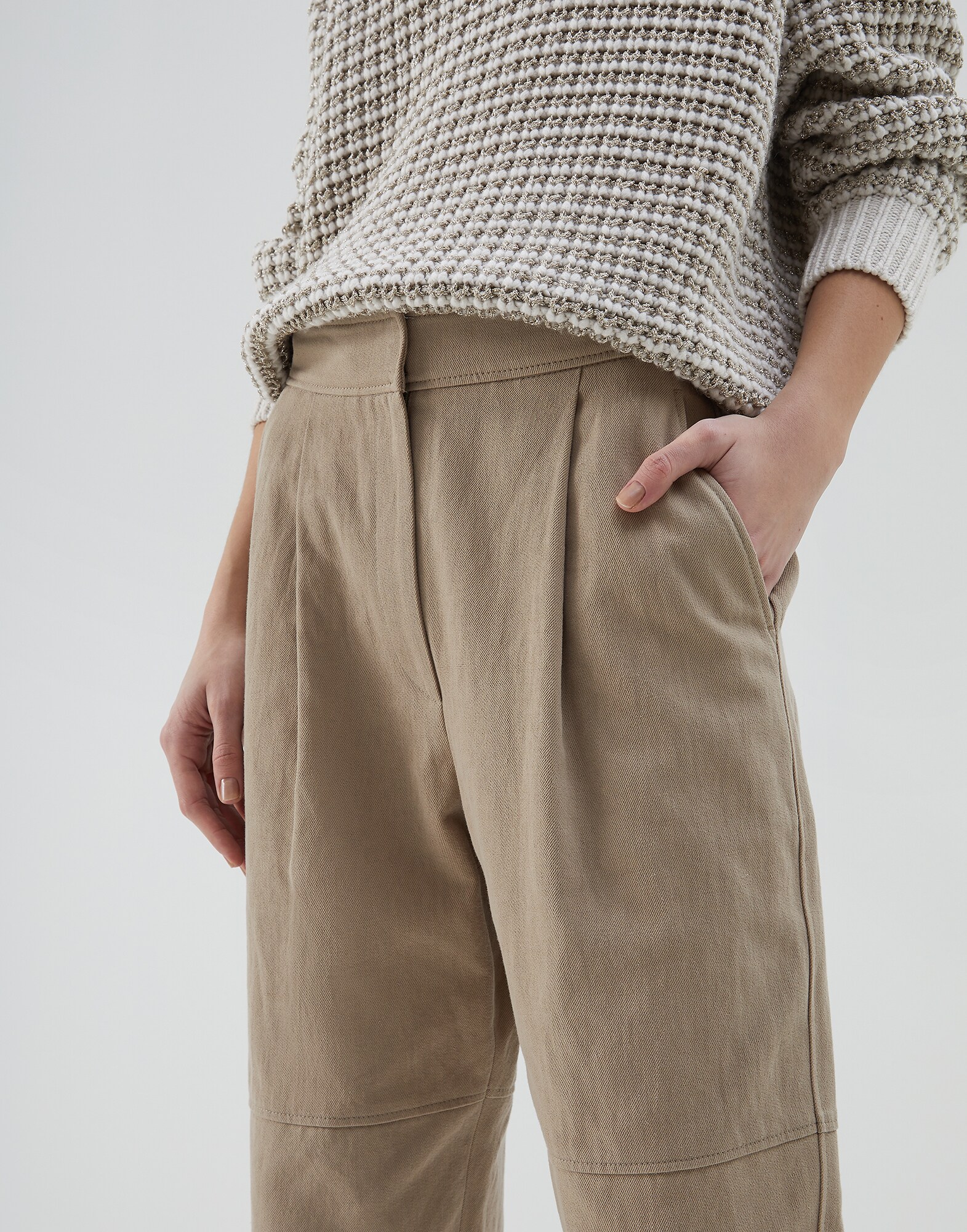 Pantalones Denim Cuerda Mujer 2 - Brunello Cucinelli
