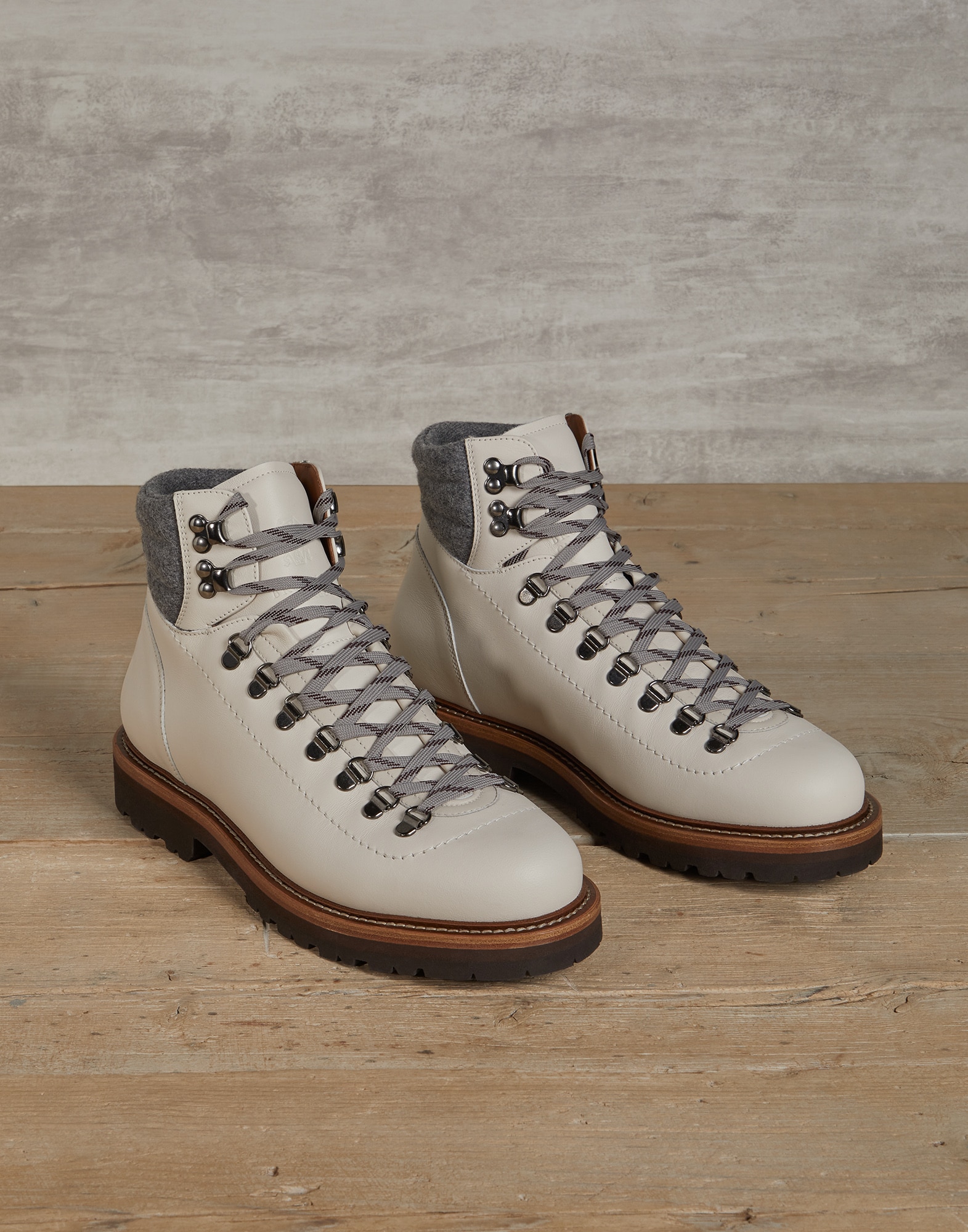 Mountain-style boot Milk Man - Brunello Cucinelli
