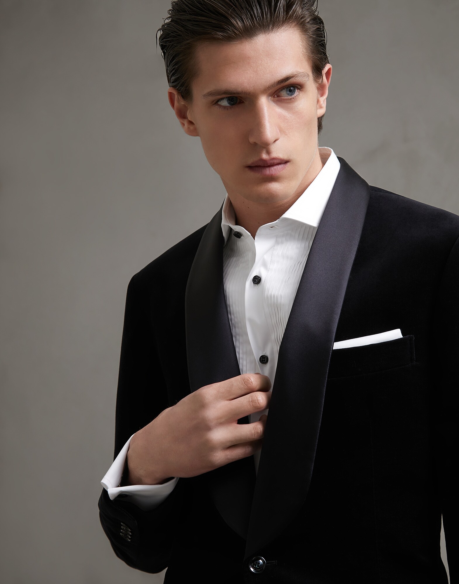 Smoking Jackett Schwarz Herren 2 - Brunello Cucinelli