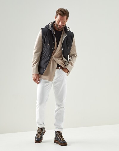 Down Vest - Full look