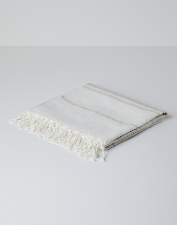Sparkling linen towel Lessivè Lifestyle - Brunello Cucinelli 