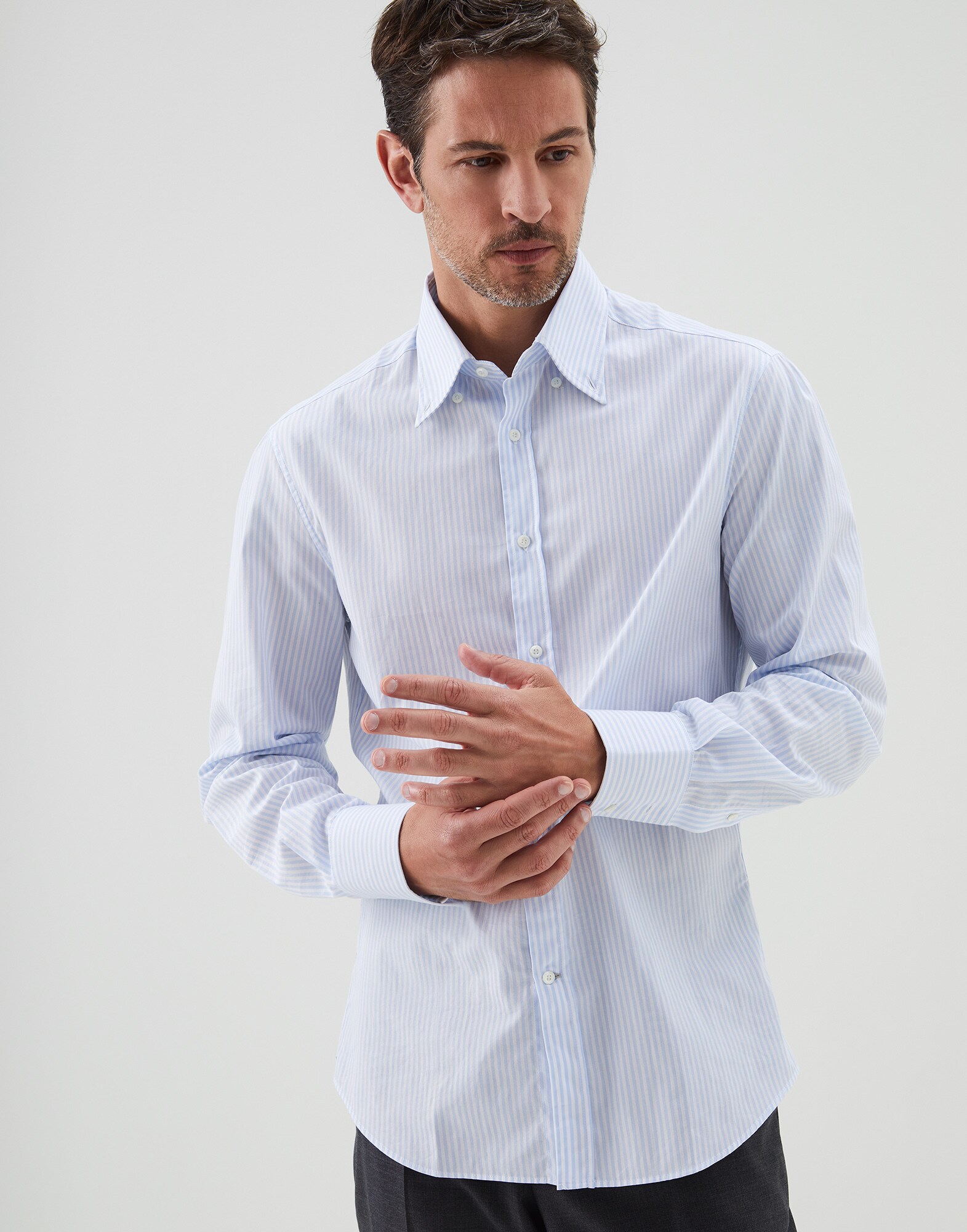 Button-Down-Hemd - Vorderansicht