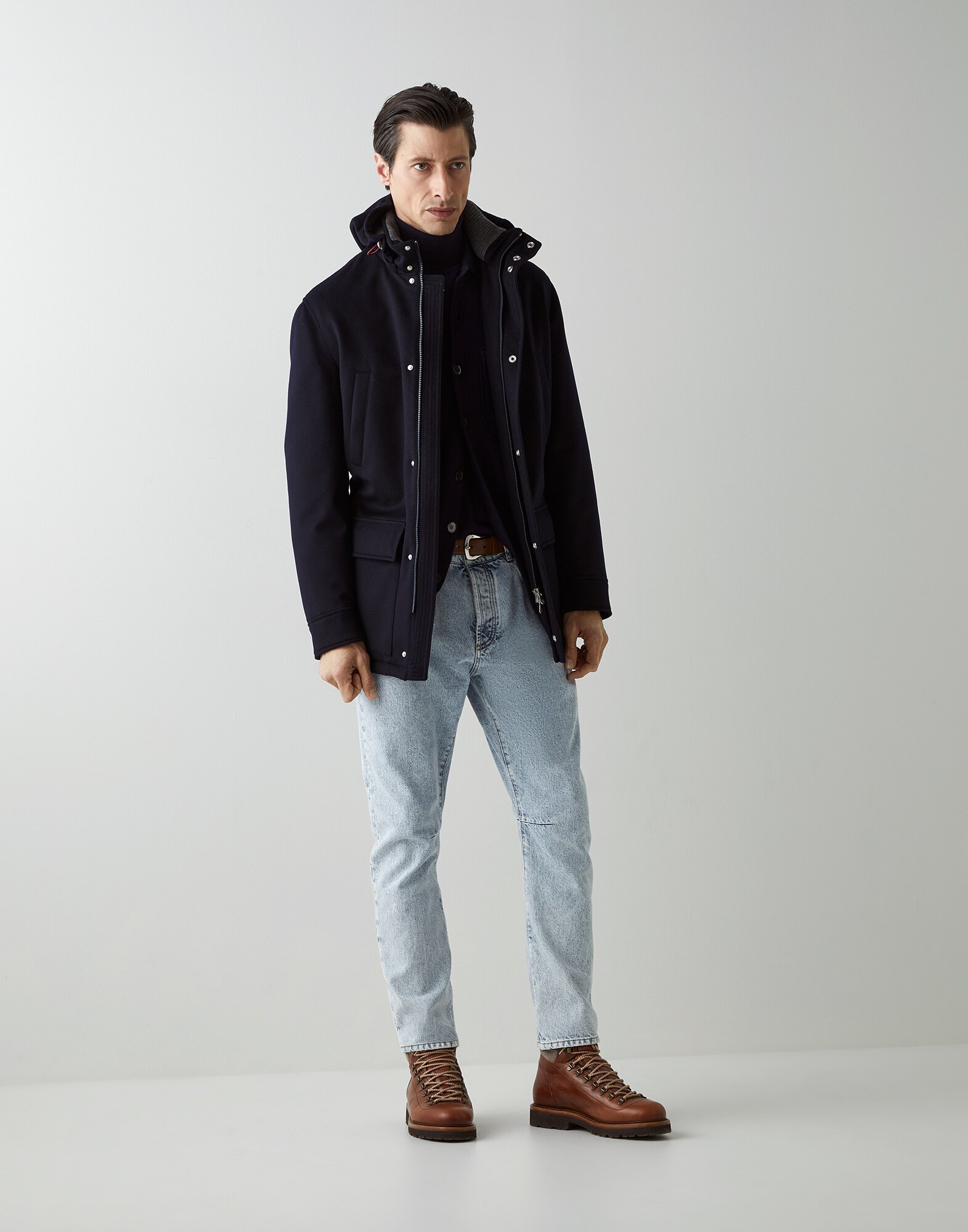 Cárdigan con Botones - Vista look completo