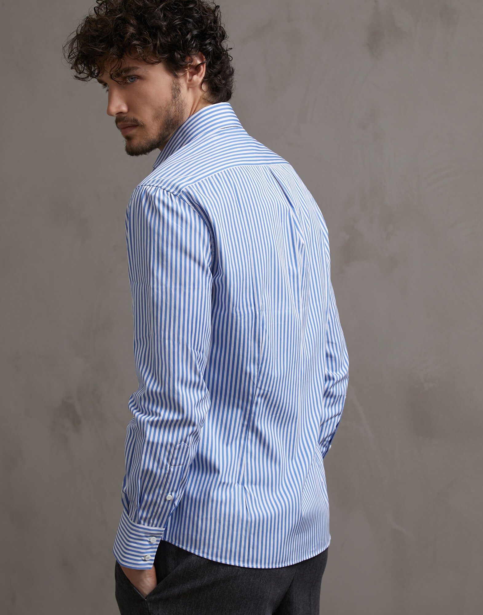 French Collar Shirt - Back