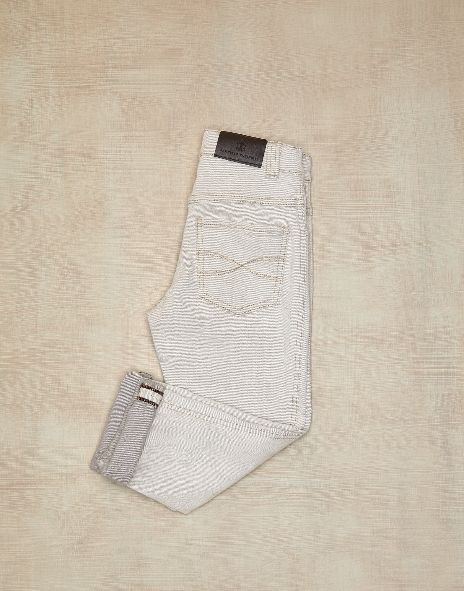 Hose aus Denim - Back