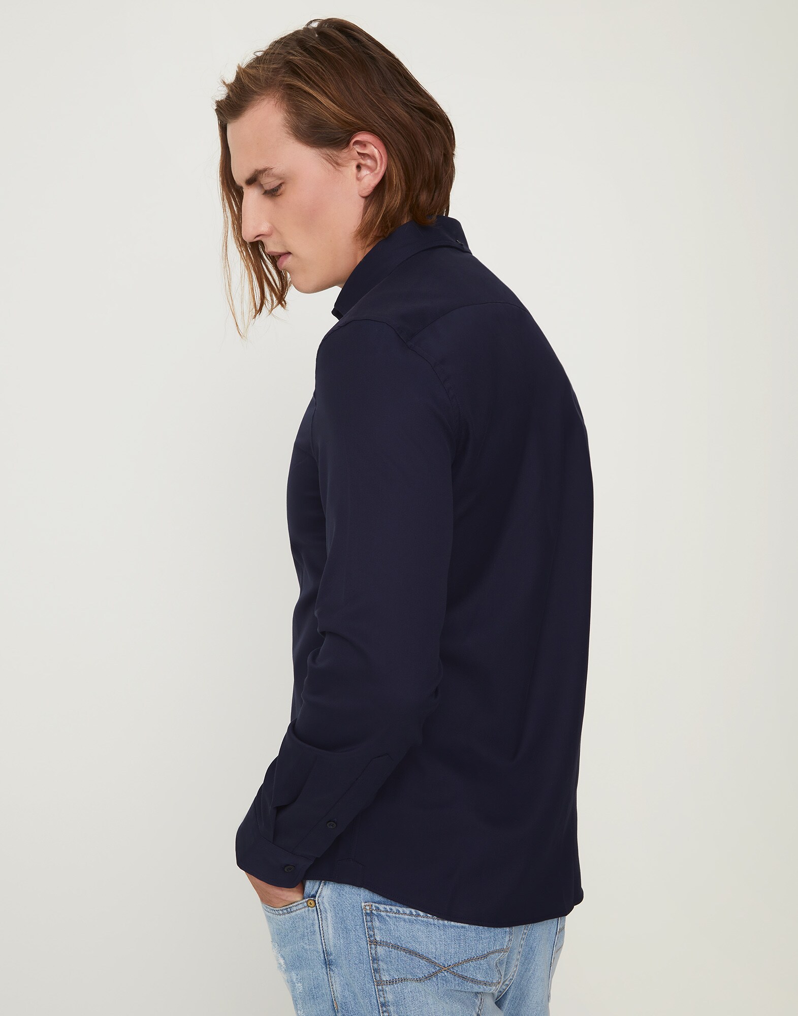 French Collar Shirt - Back