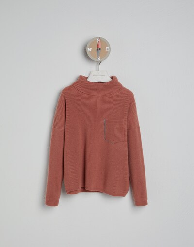 Pull Col Roulé - Vue frontale