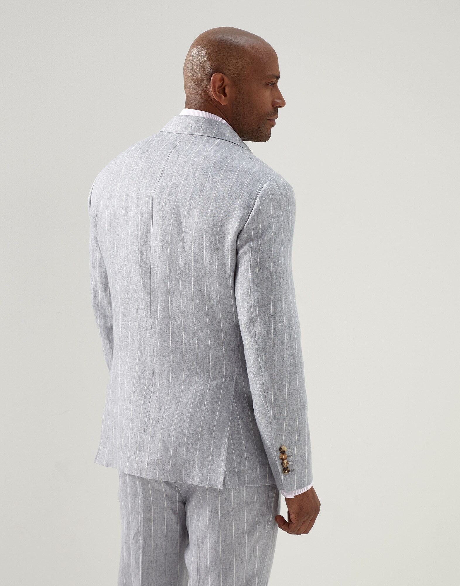 Single Breasted Blazer - Back view
