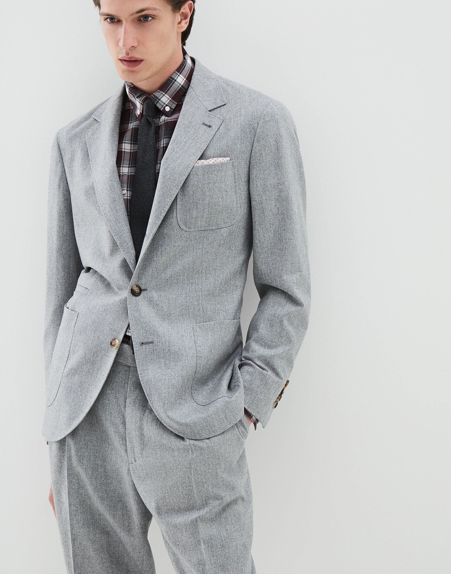Chaqueta de Botonadura Simple - Editorial