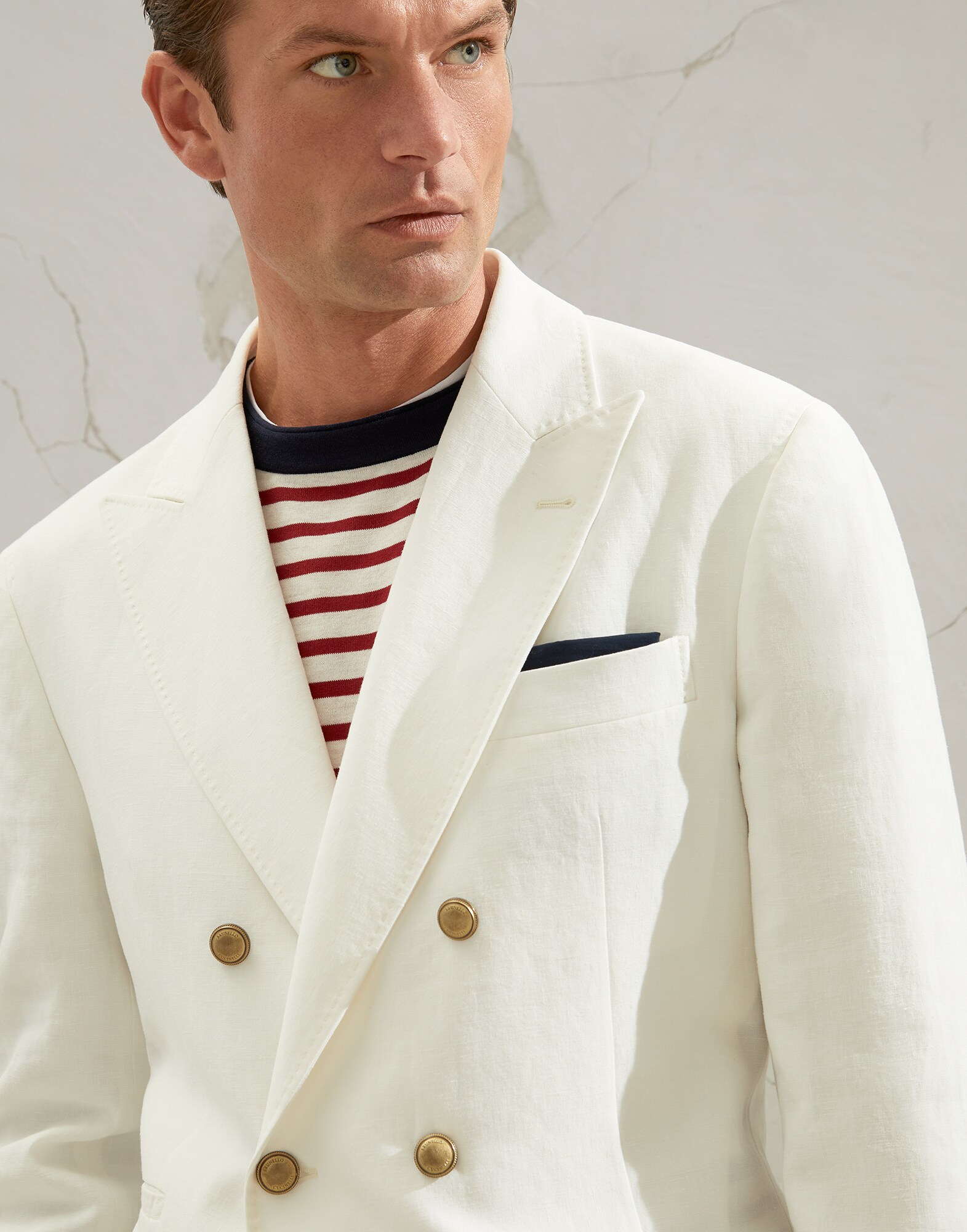 Chaqueta Semi Cruzada - Vista de detalle
