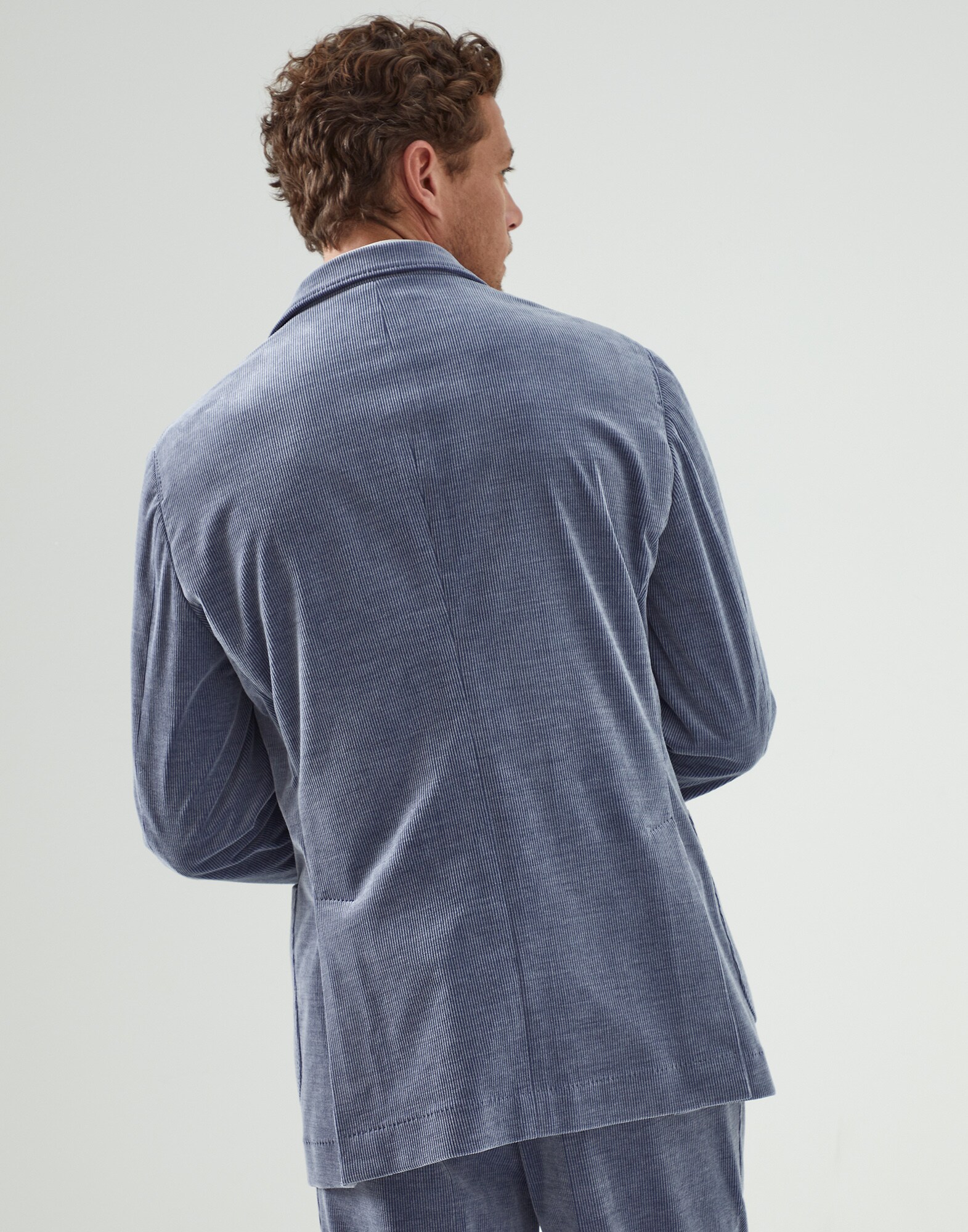 One-and-a-Half-Breasted Blazer - Back view