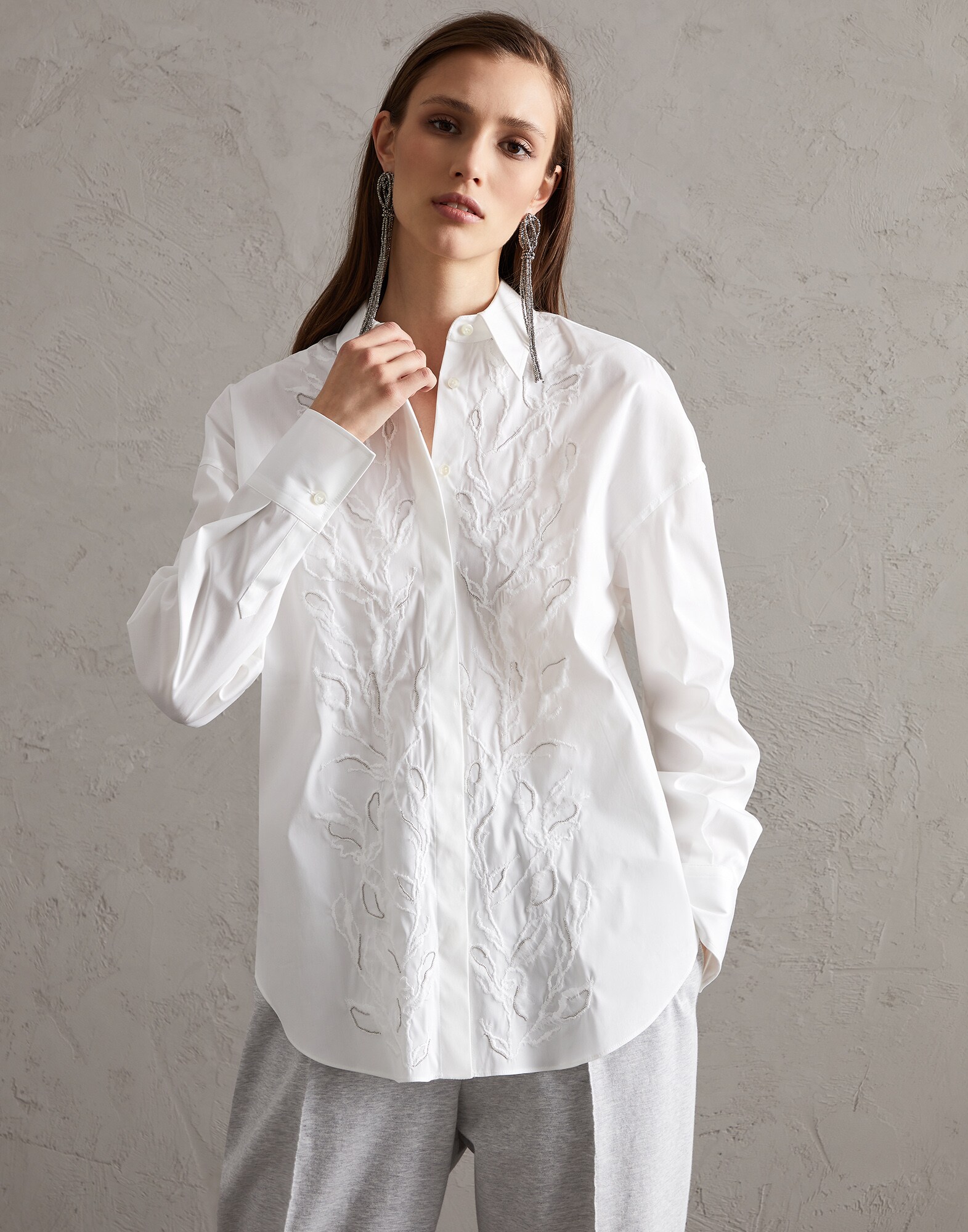 Cotton Shirt - Front view