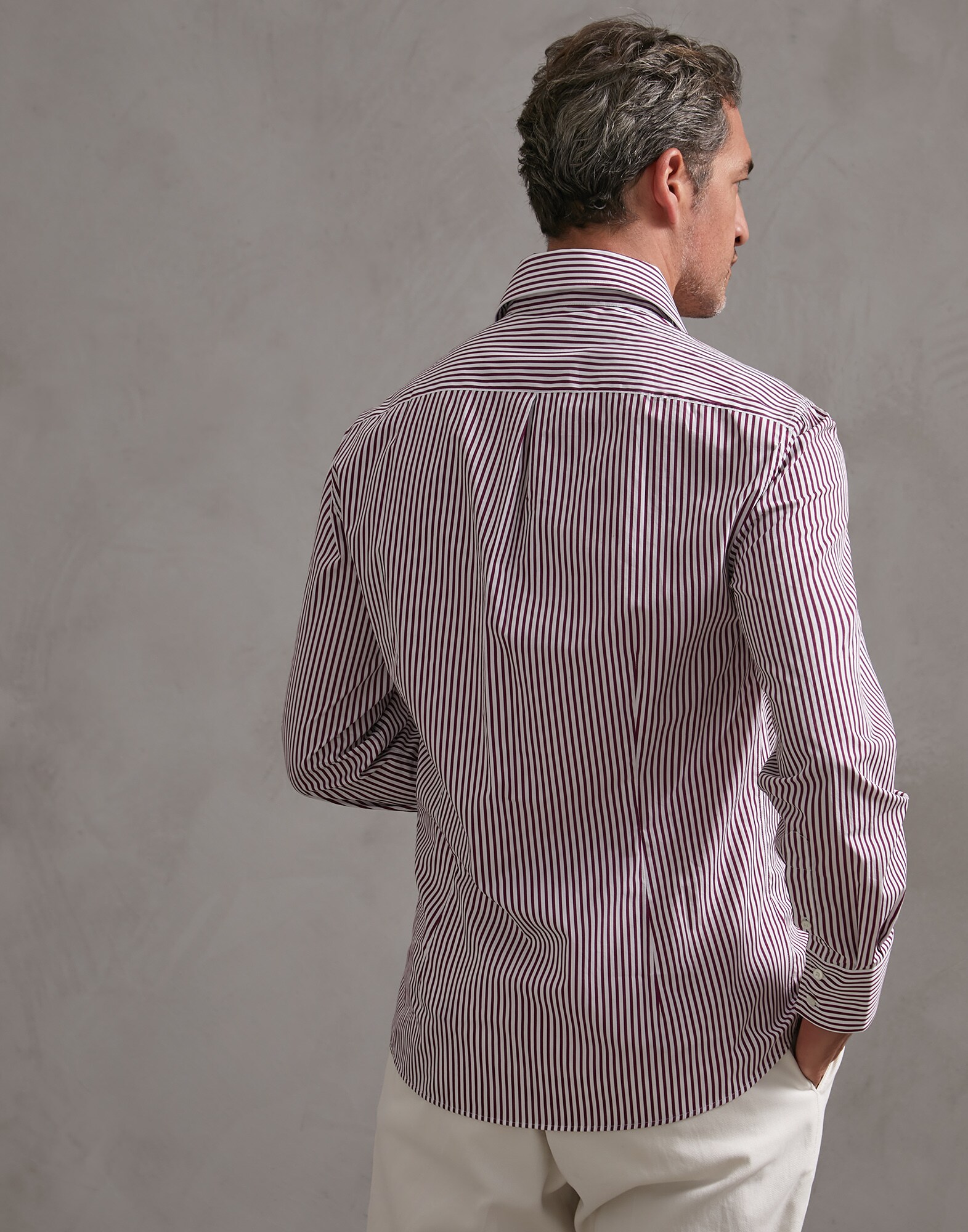 French Collar Shirt - Back