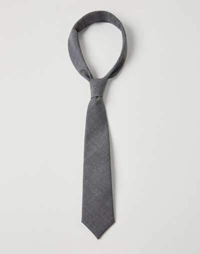 Wool necktie Lead Boy - Brunello Cucinelli 