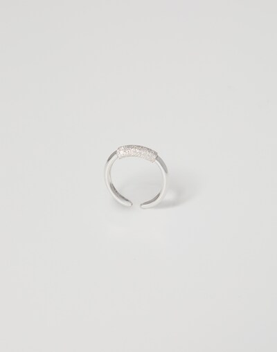 Ring aus Silber Weiß Mädchen - Brunello Cucinelli 