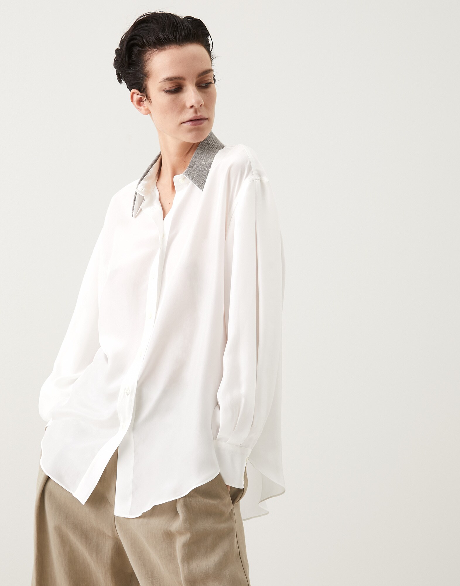 Camisa de Seda - Front